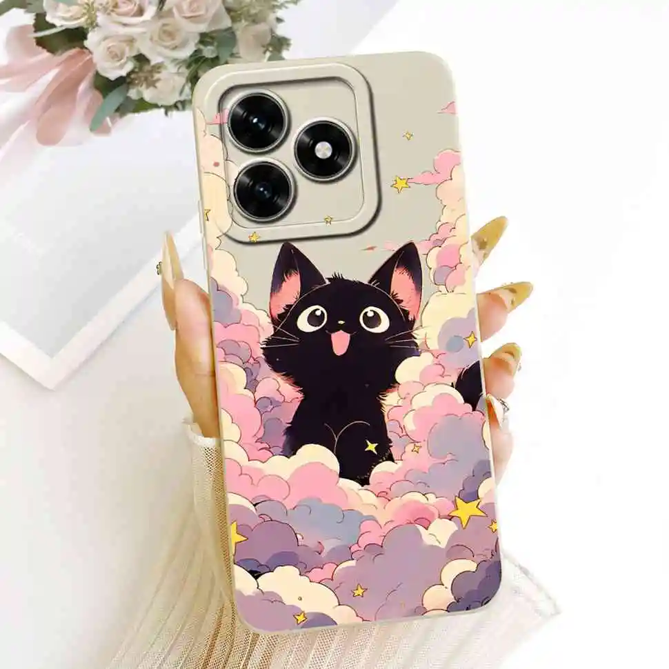 Lovely Sweet Rabbit Panda Soft Silicone Phone Case - Shockproof Bumper Cover