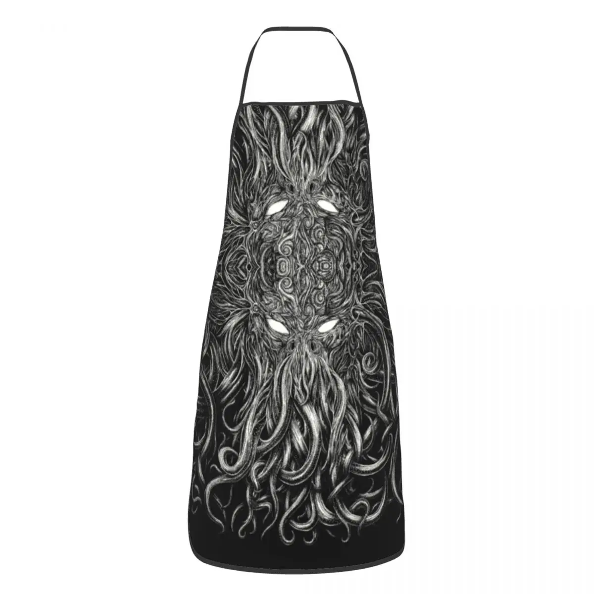 Unisex Horror Cthulhu Lovecraft Monster Bavaglino Grembiule Adulto Donna Uomo Chef Tablier Cucina Per Cucinare Cucina Lovecraft Baking