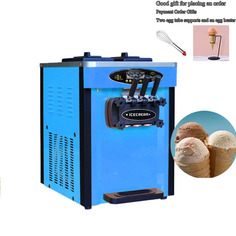 

Fully Automatic Self-Service Ice Cream Machine, Small Stainless Steel Frozen Yogurt Sundae Machine