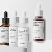 AHA 30% + BHA 2% hexapeptide stock solution 10% essence face shrink pores exfoliation moisturizing repair face 30ML 1