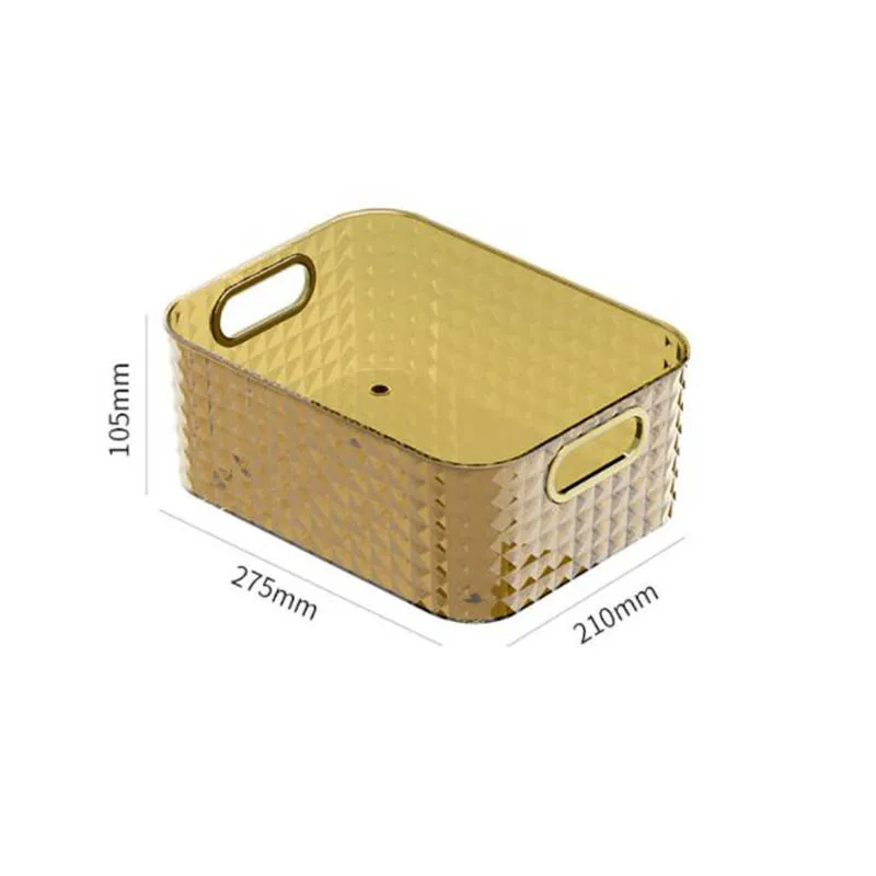 Storage Basket Organizer with Handle  Storage Bin, 17 Liter, Beige –  HANAMYA
