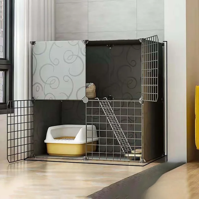 Cat Cage for Home Indoor Use Without Toilet, Suitable for Ragdoll, British Shorthair Kittens, Small to Large Cats, with Ample Space Cat Cage for Home Indoor Use Without Toilet, Suitable for Ragdoll, British Shorthair Kittens, Small to Large Cats, with Ample Space