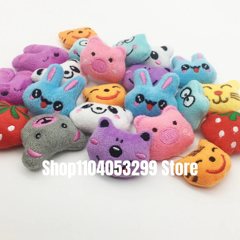 10pcs Children Mini Claw Machine Toys Accessories DIY Prizes Plush Animals Rabbit Panda Strawberry Doll Crane Vending Machines 4