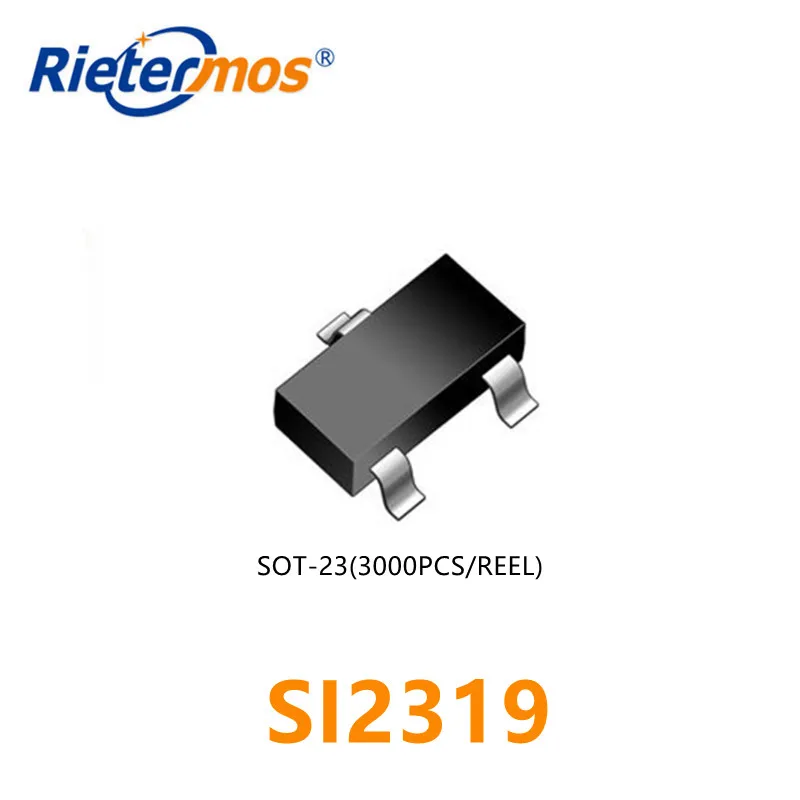 

3000 шт. SI2319 SI2319A SI2319DS P канал 30V4.4A SOT23 Сделано в Китае
