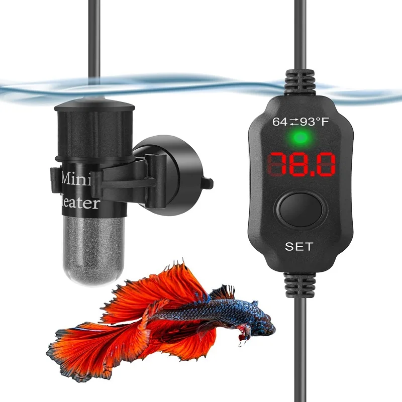 Aquarium Heater Submersible Fish Tank Heater Digital Fishbowl Heating  Automatic Thermostat 10W/20W 36 Degree Automatic Power-Off - AliExpress