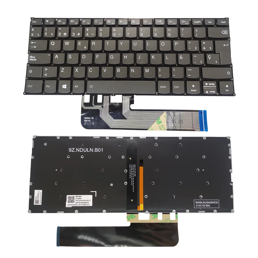 Touche De Remplacement Pour Clavier Lenovo Yoga 920-13 (80Y7, 80Y8) - Occasion - Une Touche Seulement