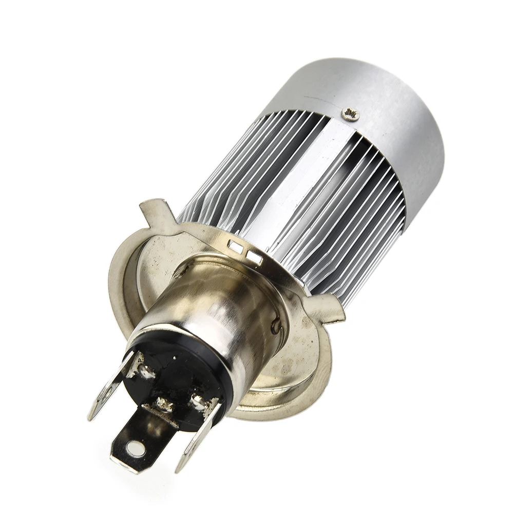 LED 헤드라이트 전구 H4(9003) / HB2 알루미늄 쉘 및 LED 광원, 선풍기 항공 알루미늄 라디에이터, 방수 슈퍼 브라이트