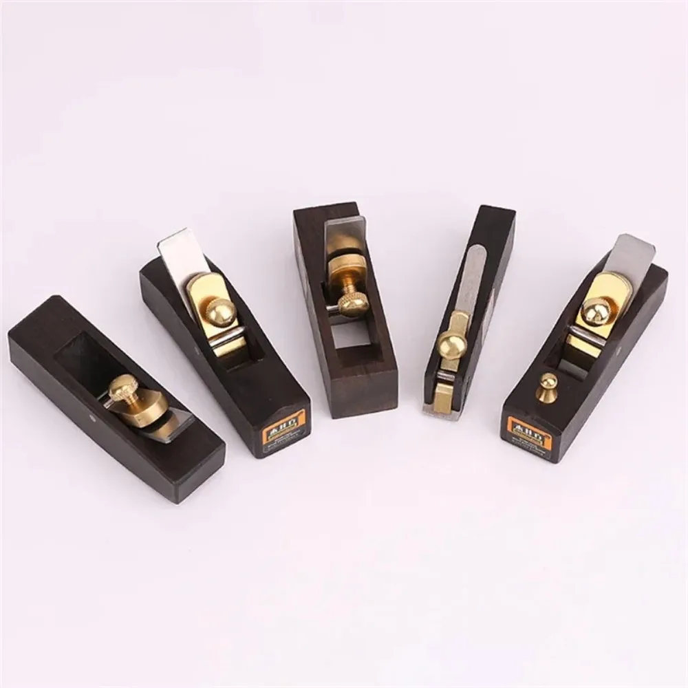 Woodworking Hand Tools Wood Trimming Tool Mini Woodworking Planer Knife Trimming Tool European-style Chamfering Hand Planes Carpenter Ebony High-carbon Steel Wood Planer