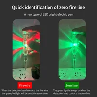 Intelligent Voltage Tester Pen Non-contact Induction Digital Power Detector Pencil Electric Screwdriver Probe Circuit Indicator 2