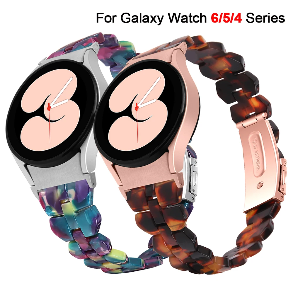 

Ремешок для Samsung Galaxy Watch 4/5/6 44 мм 40 мм, аксессуары для браслета, звеньевой браслет для часов 6 4Classic 43 мм 47 мм 42 46 мм, 5pro 45 мм