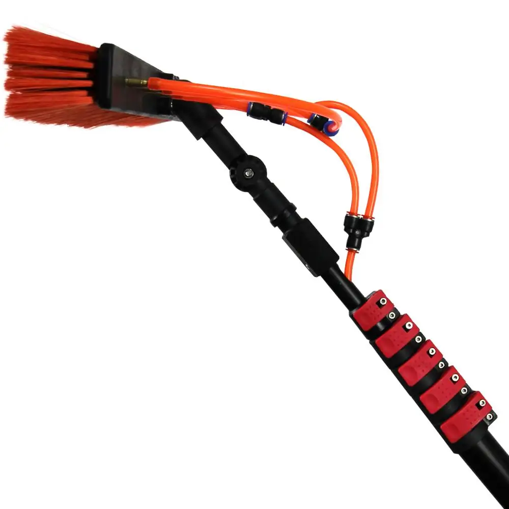 

Extenclean New product 30FT water fed pole for window cleaning brush with 9M/meters carbon fiber pole