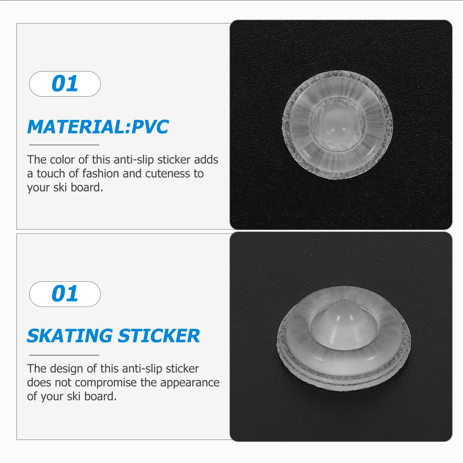 Snowboard Stomp Pad Anti Slip Mat Skating Board Spike Grip Skidding Cushion Outdoor Sports 2