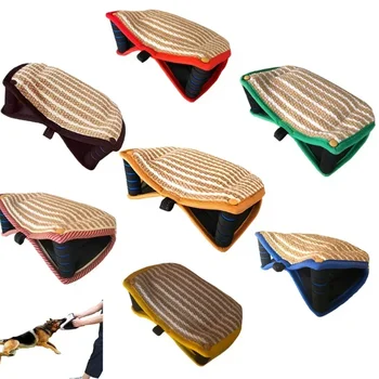 Durable Pet Training Tug Reusable Dog Bite Sleeve Bite Resistant Teeth Grinding Dog Biting Pillow Tug Stick 1