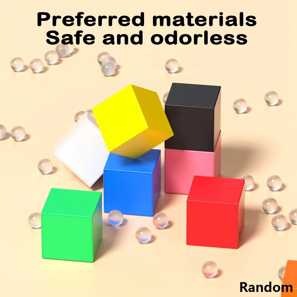 Magnetic cube tile children's toys magnetic modeling building toys for toddlers preschool learning sensory Montessori toys Magnetic Puzzle Toys Puzzle Toys