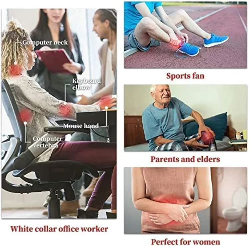 150W Near Infrared Light Therapy ,100W Red Near Infrared Heat Lamp For Neck, Muscle, Joint, Back Pain Relief, Blood Circulation