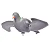 Outdoor Pigeons Motion Decoy Wind Decoy With Movable Wings For Garden Decor Animal Fake Bait For Hunting Pigeons 1