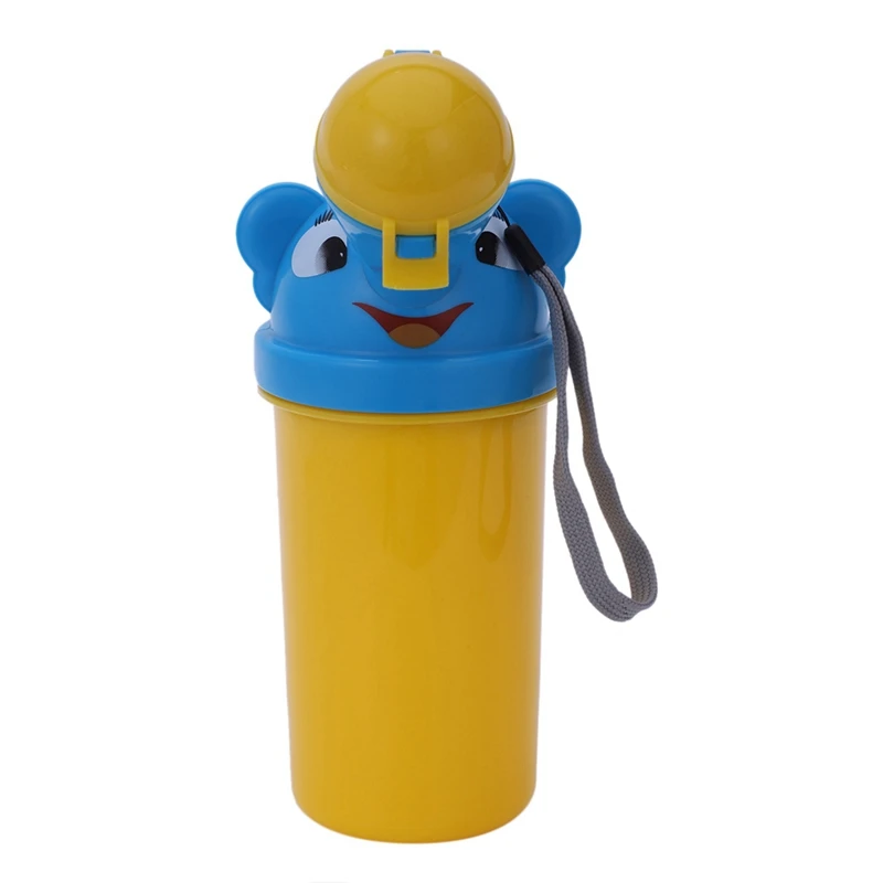 X18A-2X Cute Baby Boy Portable Urinal Travel Car Toilet Kids Vehicular Potty 5