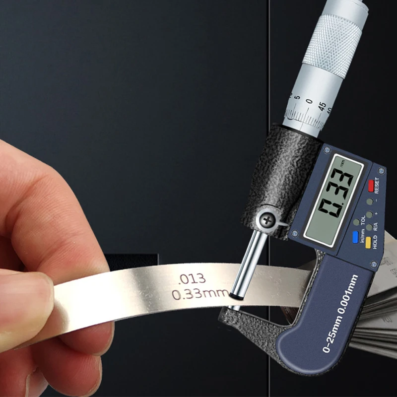 Feeler Gauge 32 Metric Blades High Precision 0.04-0.88 Thickness Gages Set Gap Filler Feeler Gauges Woodworking Measuring Tool,feeler gauge