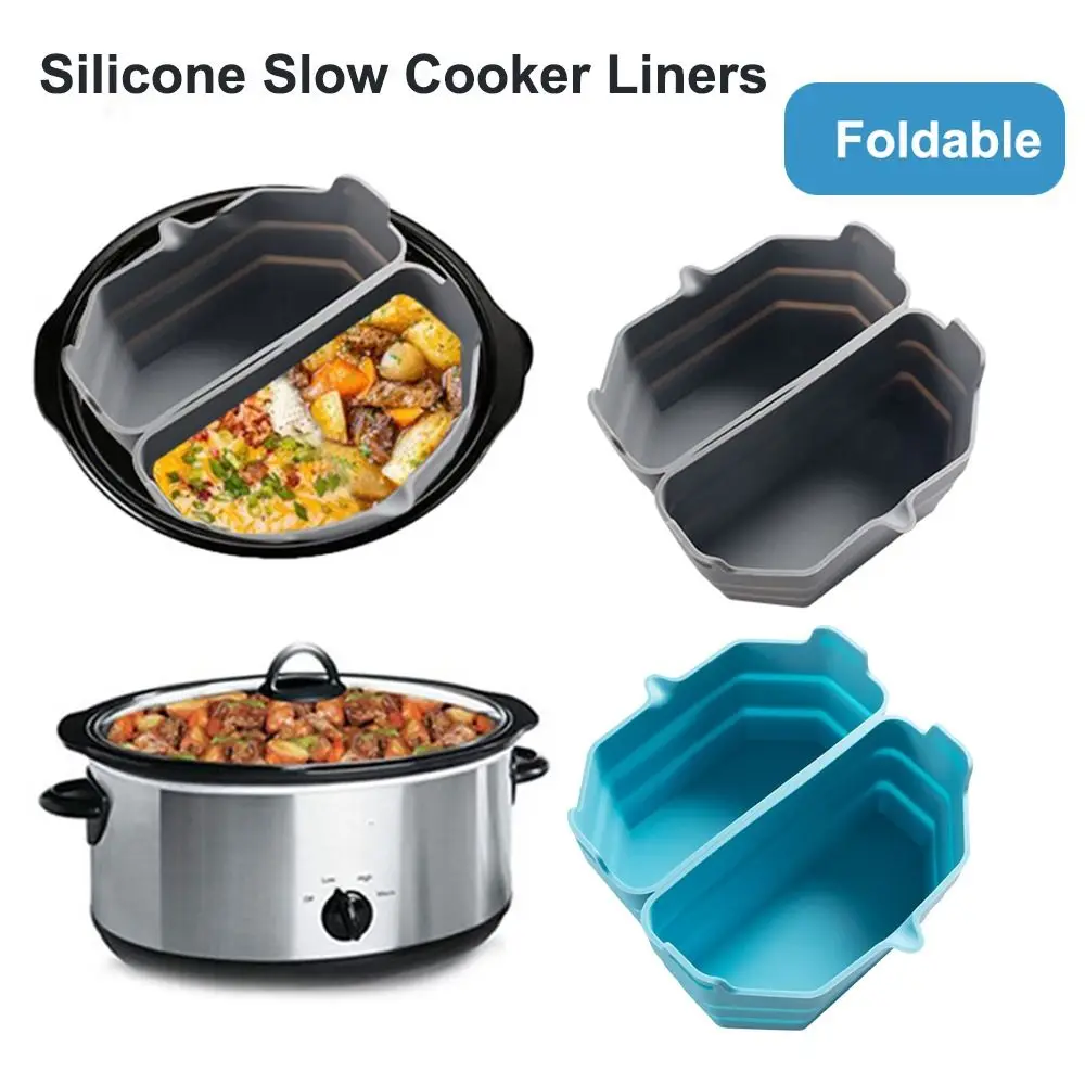 Foldable Slow Cooker Liners Replacement Liners Baking Basket Slow