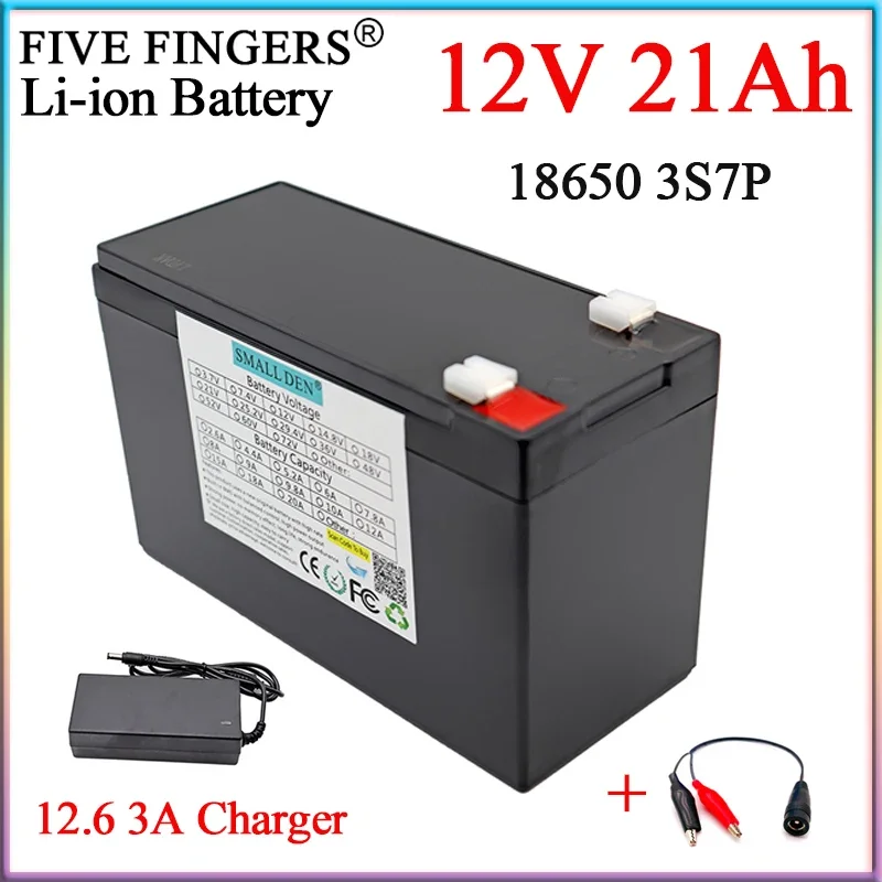 

Литий-ионный аккумулятор 18650 3S7P для распылителя, 12 В, 21 Ач