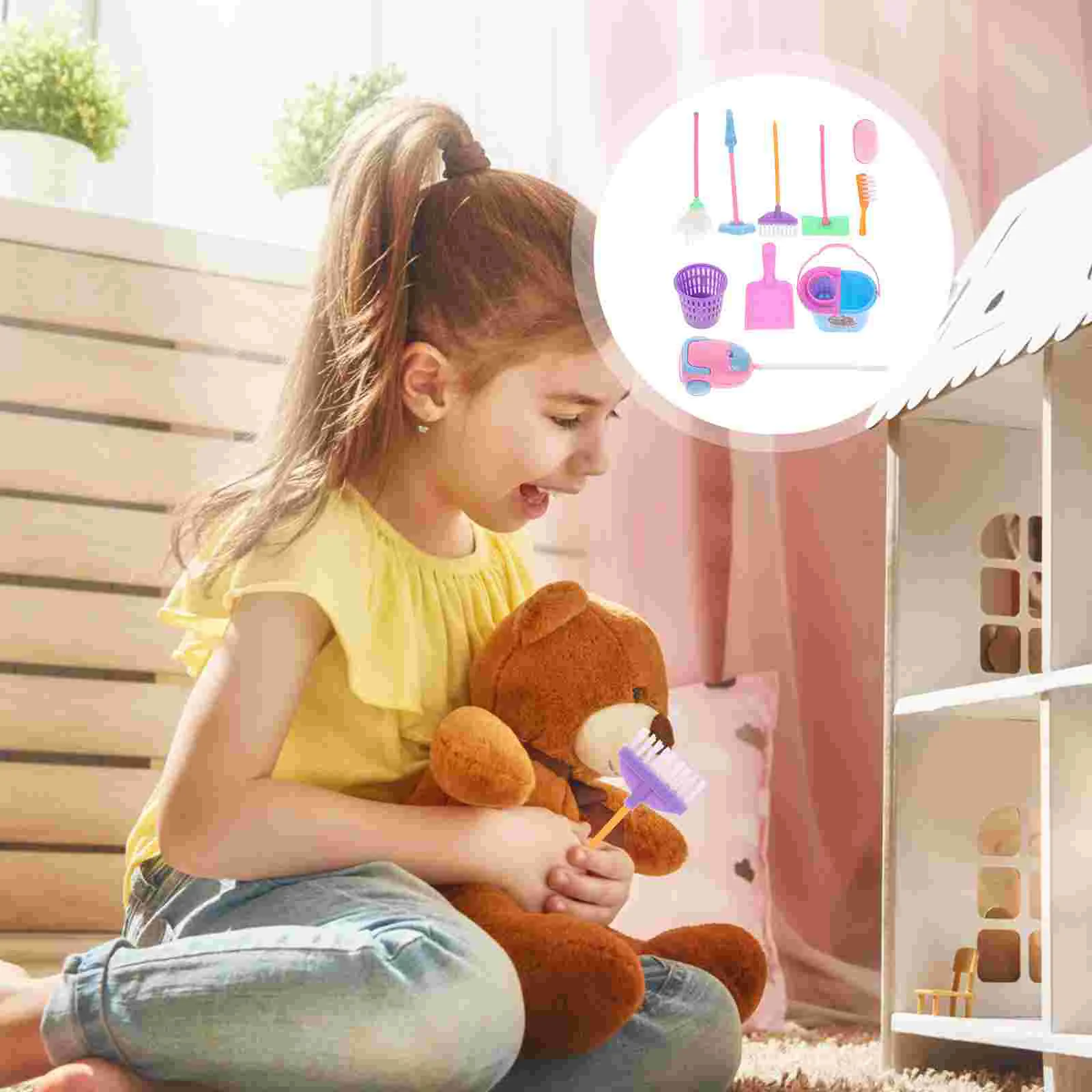 

Simulation Sanitary Ware Toys Pretend Play Furniture Plastic Dollhouse Accessories Learning