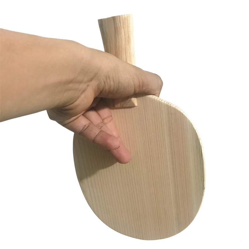 Einzelne Hinoki Tischtennisschläger, 1-lagig, 8 mm, Zypressenholz, Ping-Pong-Holz für DIY-Tischtennisschläger – Detail 8
