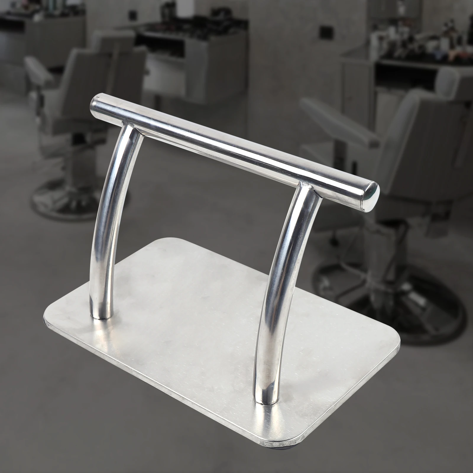 Stainless Barber Chair Footrest Barbers Equipment