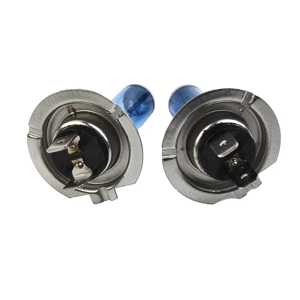 2pcs H7 100W 12V 100W 슈퍼 밝은 흰색 할로겐 조명 전구 높은 전력 자동차 헤드 라이트 램프 자동 헤드 램프 소스 주차