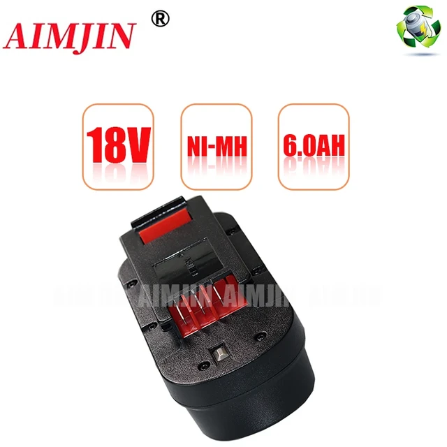 NEW HPB18 18V Rechargeable Tools Battery For Black Decker Hpb18 Fs180 A1718  A18NH BD18PSK EPC18 HP188F2B