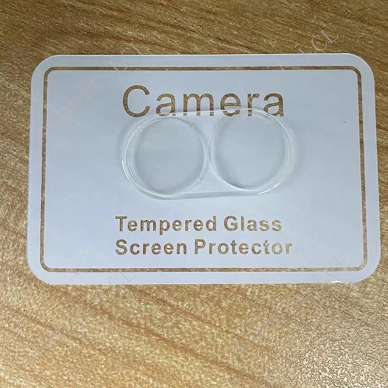 Premium Tempered Glass 3D Camera Lens Protector and Back Cover Film