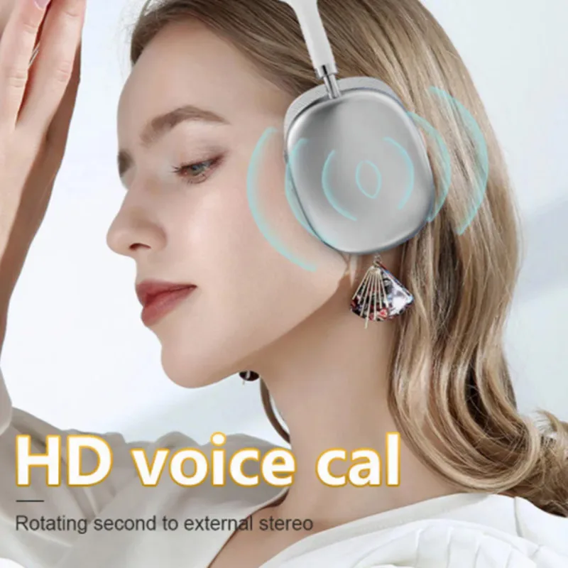 P9 Headphones Bluetooth Wireless Headsets Over-Ear Noise Cancelling Earpieces Stereo Sound Sports Music Gaming Earphones 3