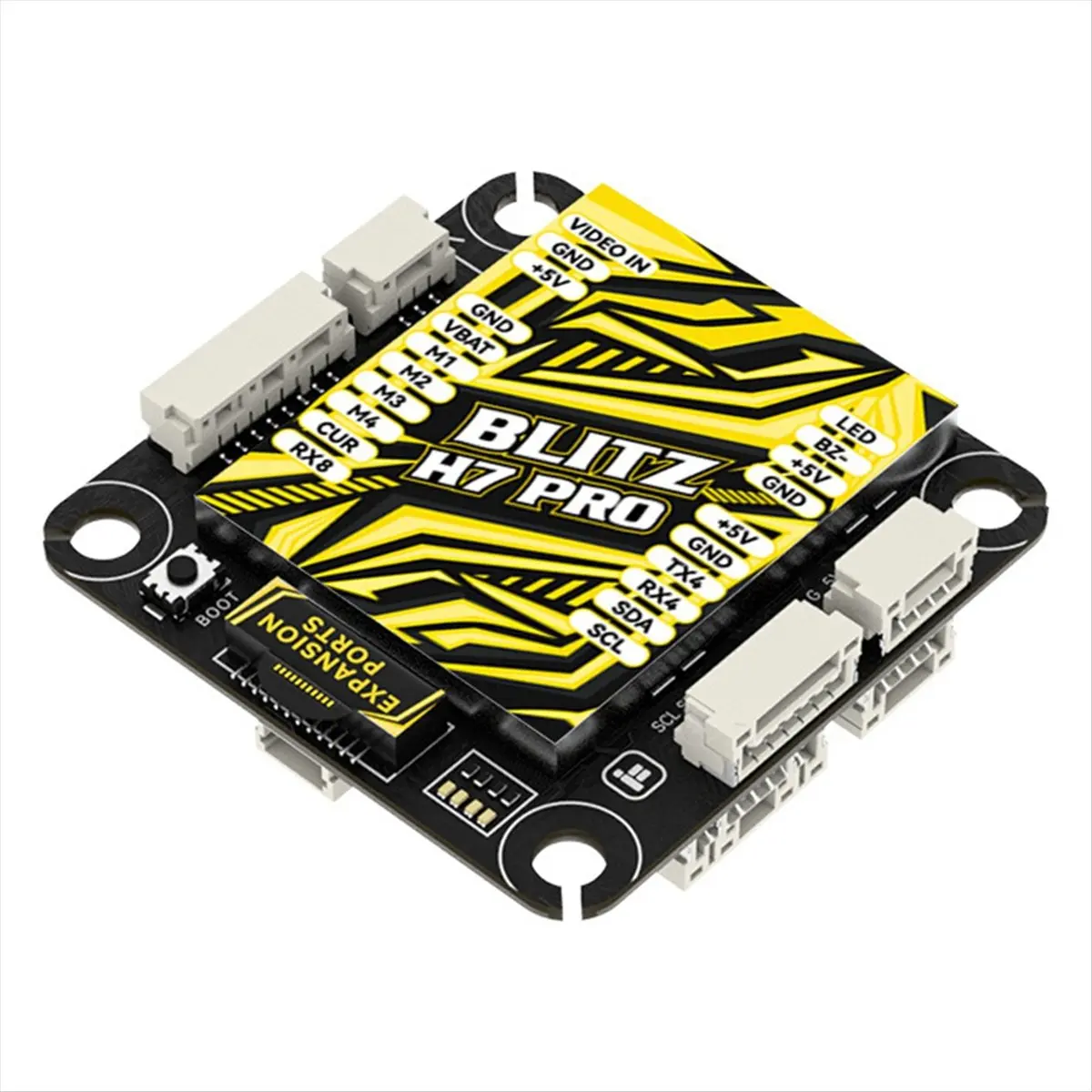 H7 Pro FPV 드론용 DT60 비행 컨트롤러는 베타플라이트 및 펌웨어를 지원합니다.