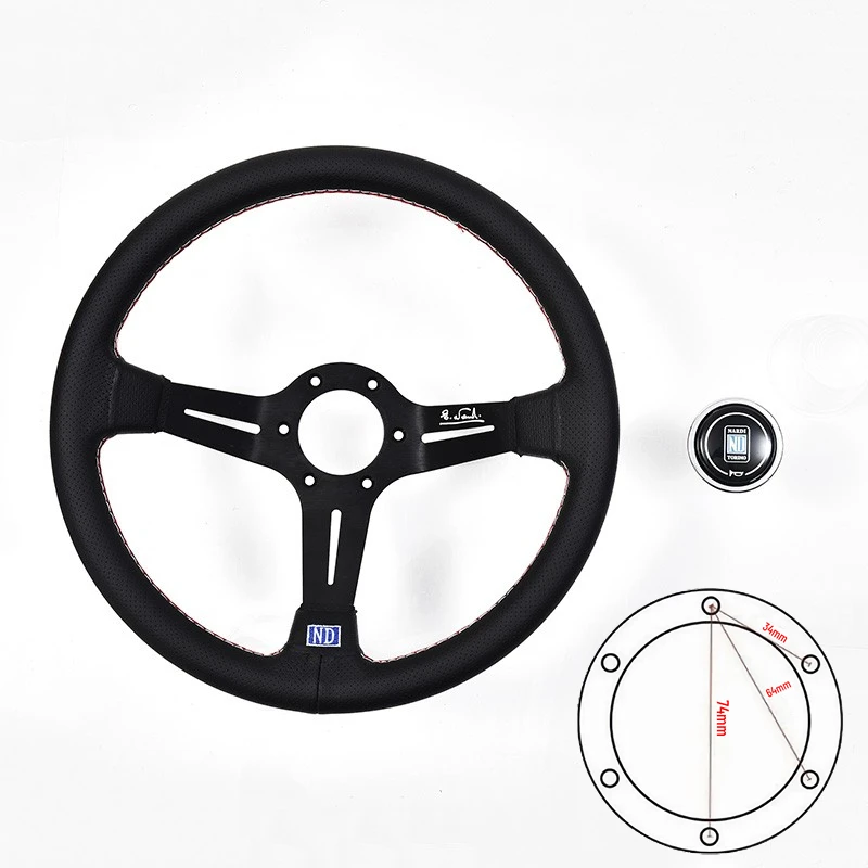 NardiSteeringWheel350mm14inchUniversalClassicDriftRacing