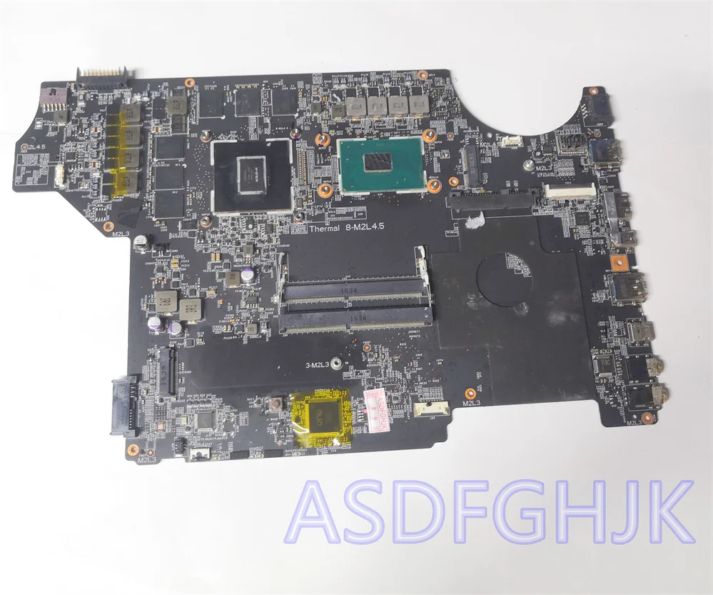 

Материнская плата для MSI MS-16JB GP62 GL62 GE62 с I7-7700HQ и GTX1060M MS-16JB1 ver1.0 Test OK