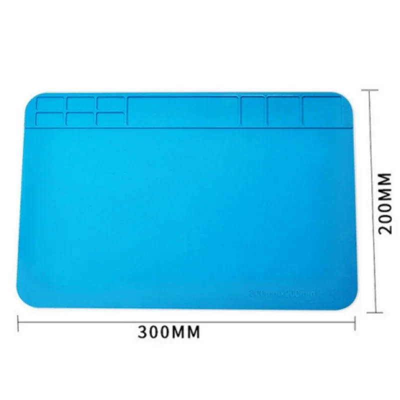 Repair pad insulation heat-resistant soldering station silicon soldering mat work pad desk platform for BGA station