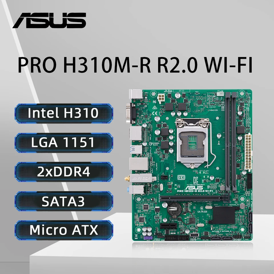 CPU intel i5 8400 asus h310m PRIME H310M-K｜Motherboards｜ASUS Global