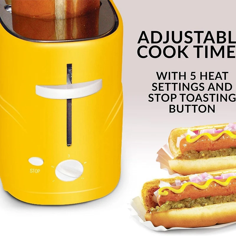 Hot Dog Machine Bread Machine Sausage Bread Breakfast Toaster Sandwich US Plug