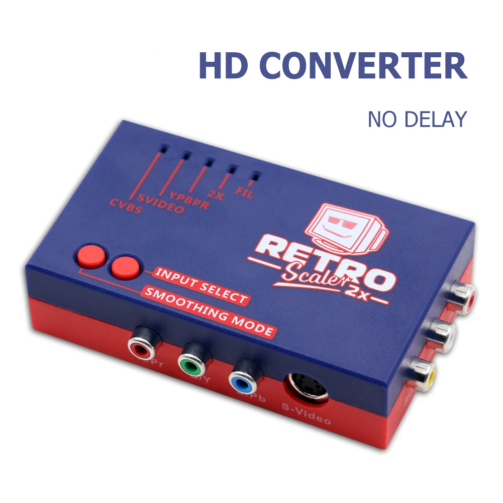 ο RetroScaler2x A/V to HDMI-ȣȯ ȯ  -Ʈ  ܼ  , PS2 / N64 / NES / Dreamcast / Saturn