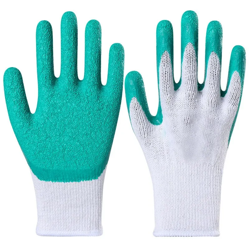 12 Paare / Pack Nylon Arbeitssicherheit Handschuhe Verdickte Auto  Reparieren Dehnbare Handschuhe-TVC-Mall.com