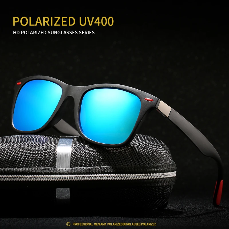 

Men Full Frame Polarized Sun Glasses Outdoor Fishing Men Sunglasses Driver Mirror Polarized Framed Sunglasses for Men UV400