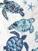 Comfy Sea Turtle Hawaiian Shirt Men Oversized Shirts Full Printed Short Sleeve Aloha Top for Summer Beach Days 5