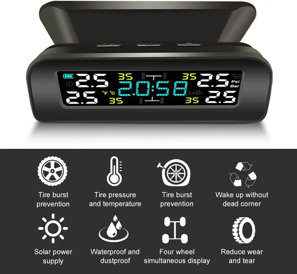  TPMS  Ÿ̾ з ͸ ý, ¾籤 ð, LCD ÷, 4 ܺ , Ÿ̾ з 