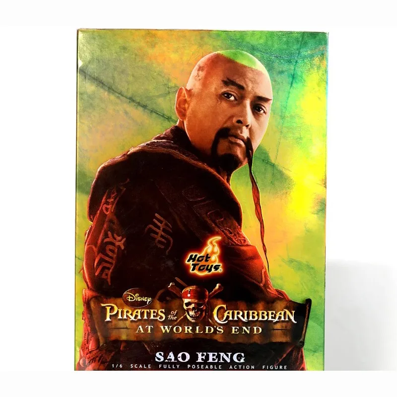 

Goods in Stock Genuine Hottoys Ht SAO FENG 1/6 Pirates of The Caribbean Movie Character Model Art Collection Toy Holiday Gift