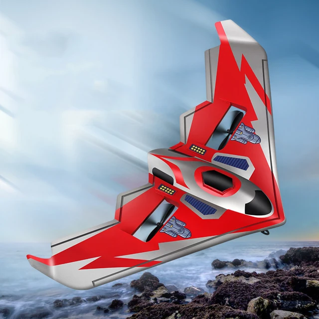 Ocean Land Air Remote Control Aircraft  2.4GHz RC Glide Machine EPP Foam Fixed Wing Electric Toys Light Outdoor Flying Toy Gift 4