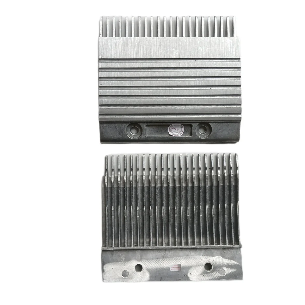 DEE3703288 Escalator Step Comb Plate Aluminum 22T Use for Kone Elevator Escalators Spare Parts Accessory Components Step Combs