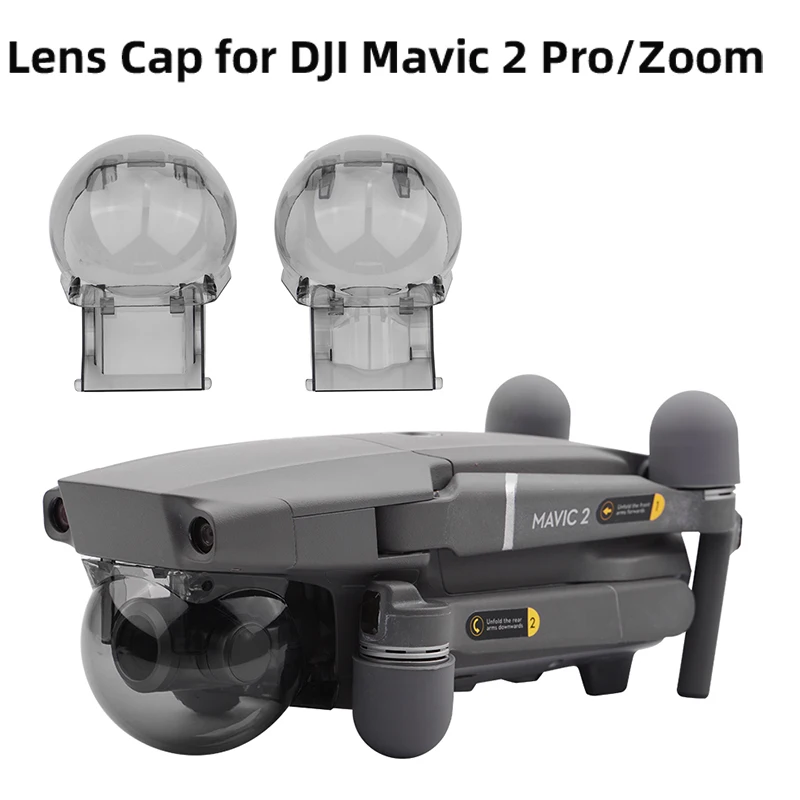 Lens Cap for DJI Mavic 2 Zoom Pro Gimbal Camera Protector Guard Mount Holder Protector Lens Cover Dirt-Resistant Accessory gimbal protect cover camera guard protector for dji mavic pro fixing buckle lens cap lens hood hd gimbal camera protector