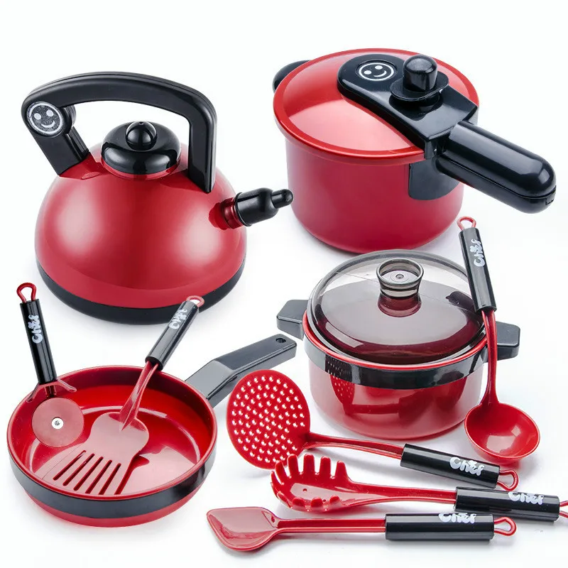 Kitchen Toys Set For Kid Girl Cooking Toy Baby Cutting Fruit Cooking Kitchen Utensils Children Simulation Education Pretend Play 5