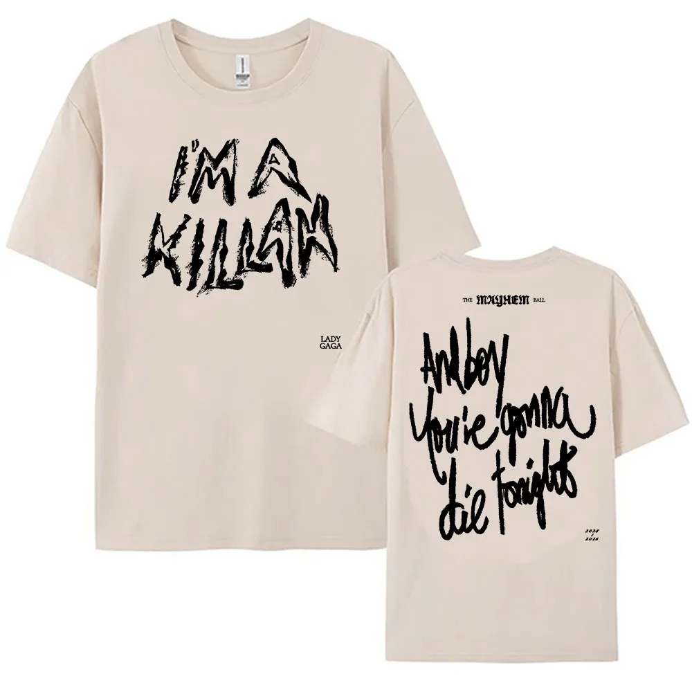 The MAYHEM Ball Tour 2025 2026 T-Shirt Lady Gaga Singer Graphic