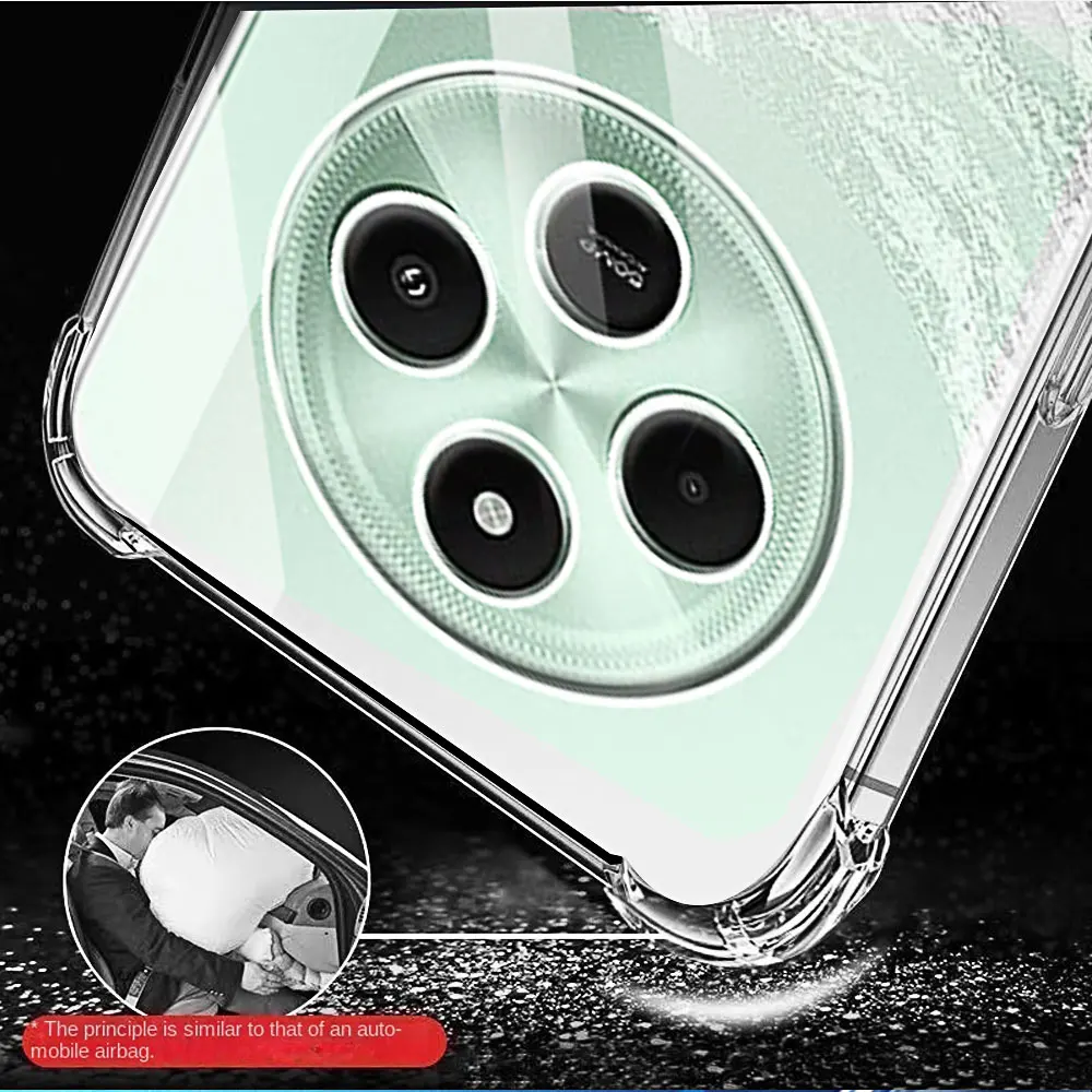 Luxury Clear Shockproof Full Cover Transparent Phone Case