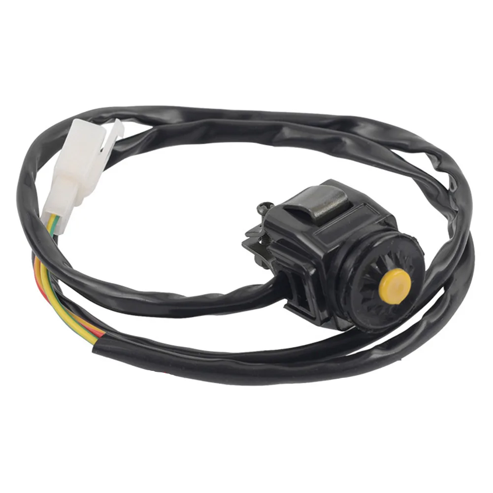 

Практичные аксессуары для переключателей ABS для ручки диаметром 7/8 дюйма для велосипеда-внедорожника квадроцикла, звуковой сигнал, 2-проводное соединение, переключатель